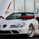 Illustration for article titled Audrey Hepburn Would Drive A Mercedes McLaren SLR Roadster